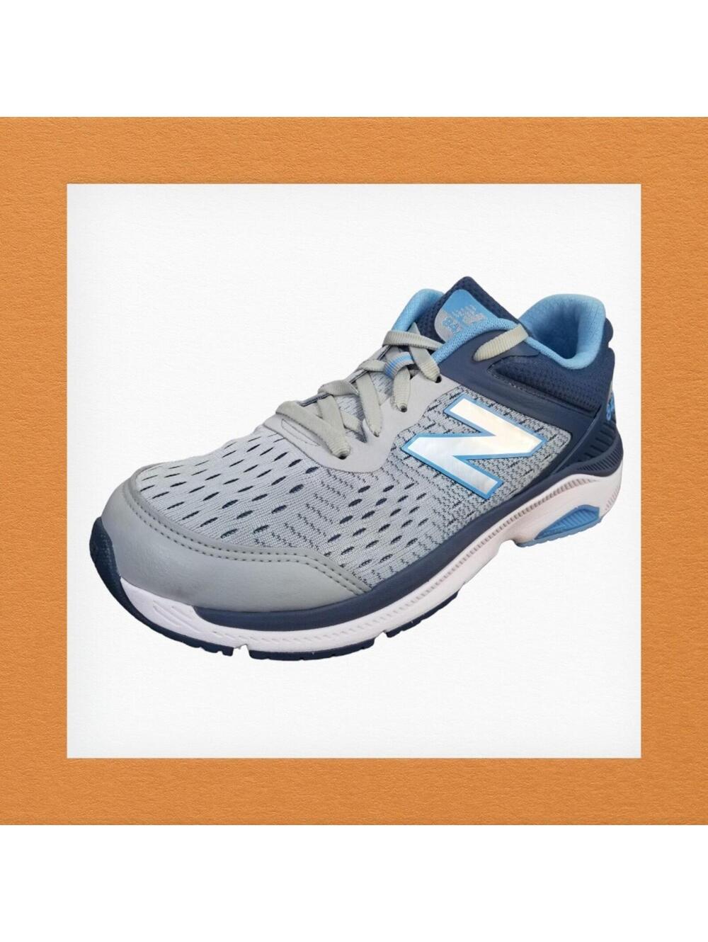 New Balance 847 V4 WW847LG4 Womens Blue Grey Running Shoes Size US 10.5